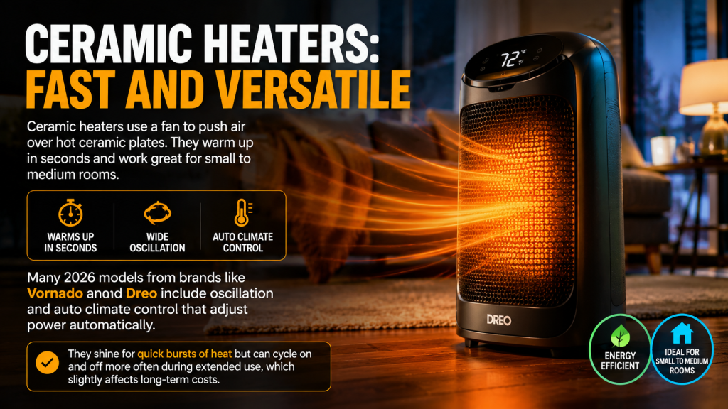 Which Type of Portable Heater Is Most Energy Efficient?